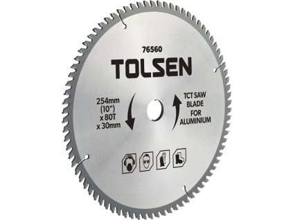 Lamă de ferăstrău pentru aluminiu, TCT, 210 × 30 - 60T