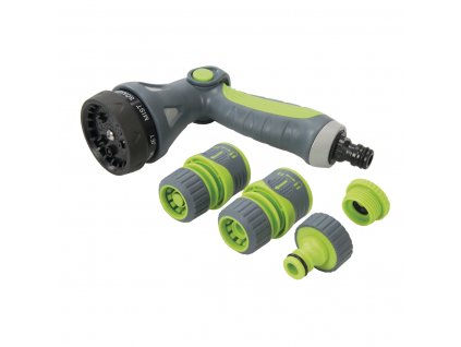 Set de irigare cu 4 Soft-Grip Silverline