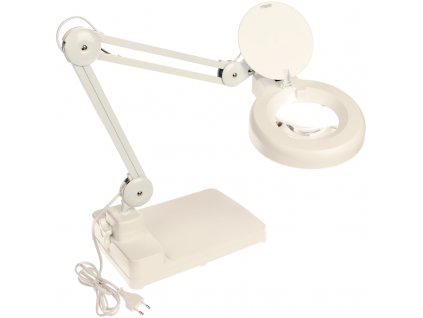 Lupă de masă cu iluminare 36 LED 5DPT
