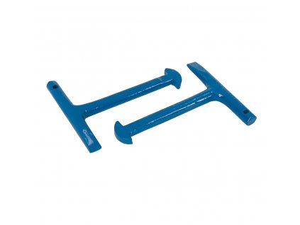 Taste pentru capacele canalului 125 mm - 2 buc Silverline