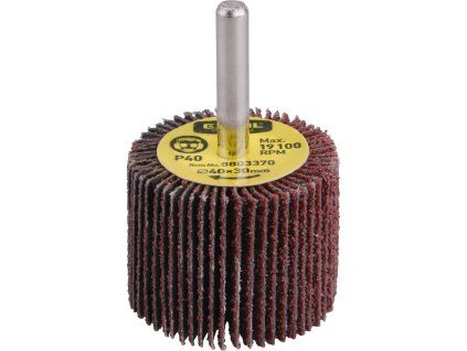 Disc de slefuire pe gamba, 40 × 30 × 6 mm, P40