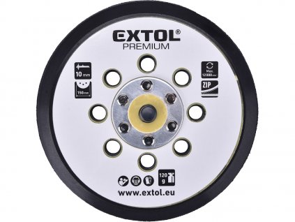 Purtător de disc, Velcro, O150 mm