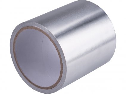 Bandă adezivă ALU, aluminiu, 100 mm × 10 m