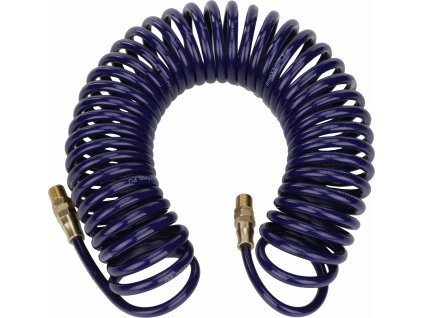 Furtun spiralat PU 8 mm × 7,5 m