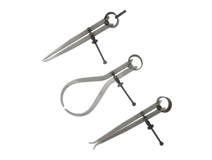 Set de busole atingând 3 buc Silverline
