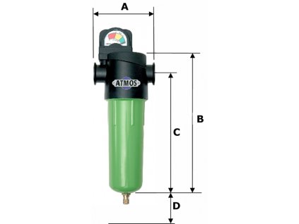Filtru de aer NGF 1/2"
