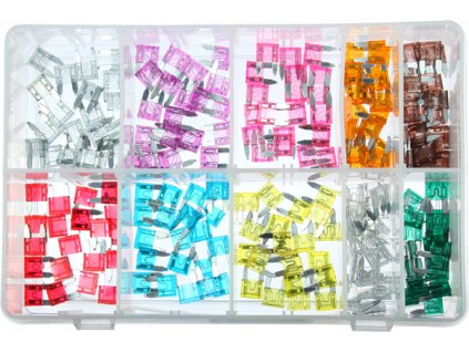 Set siguranțe fuzibile tip lamă MINI