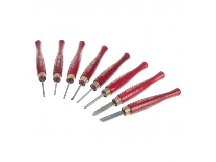 Micro set de dălți de cotitură HM (8buc) Holzmann HM8TLG