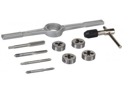 Set de filetare M4 - M8 - 10 buc Silverline