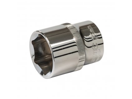 Cheie tubulară scurtă 25 mm 1/2&quot; HEX Silverline