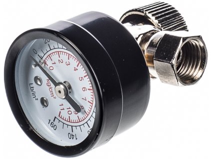 Ventil de reglare cu manometru 1/4"