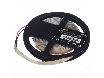 Bandă LED alb neutru 14,4 W/m, IP20 - 5 m