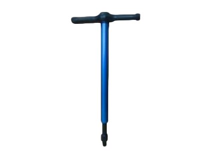 Mâner în formă de T cu clichet pentru burghie de 3/8"