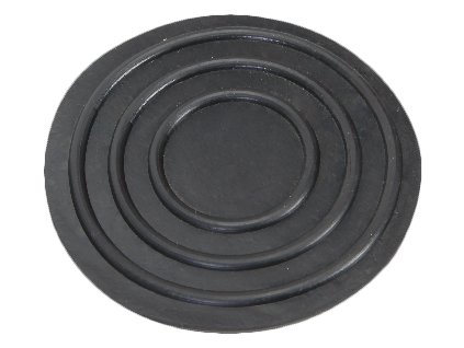 Plăcuţă din cauciuc pentru cric, de 96 mm