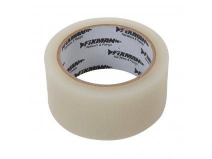 Bandă adezivă transparentă 50 mm × 25 m Fixman