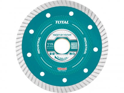 Disc de tăiere cu diamant, ultrasubțire, tăiere umedă, industrial, 115 × 22,2 mm