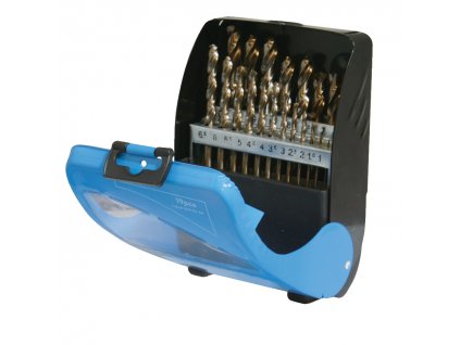 Set de burghiu metalic 1 - 10 mm HSS-Co M35 - 19 buc Silverline