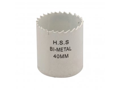 Burghiu coroană 40 mm bi-metal Silverline