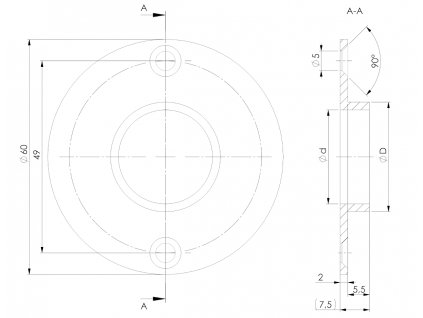 Inel de copiere 12,7 mm