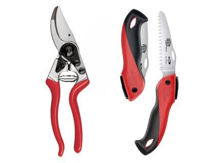 Set cadou 8 foarfece FELCO + ferăstrău FELCO 601