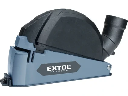 Carcasă/adaptor de aspirare pentru tăiere cu polizor unghiular, O115/125mm EXTOL PREMIUM