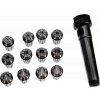 Set bucșe elastice 12 buc. cu suport Mk3