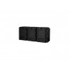 Composter 1200 l COMPOGREEN (3 × 400 l) NEGRU (S411)