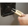 Lacăt alama codificare 4D Silverline