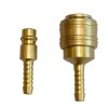 Cuplare rapidă / mamelon cu furtun mamelon 6 mm, setat