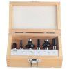 Set de freze cu coadă 1/2" triton