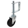 Roata pivotanta cu arc 100 mm - 57 kg Fixman