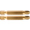 Punct de cruce Pozidriv, set de 2, PZ 3 × 50 mm, titan. reglare, S2