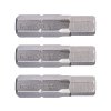 Set vârfuri Allen de 3 buc., H 5,5 × 25 mm, S2