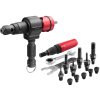 Atașament de nituire pentru burghiu T-COMBO, set pentru nuci M3 - M12 și de piață. nituri 2,4 - 6,4 mm, CrMoV