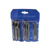Poanson din piele, set de 9, 2,5 - 10 mm