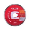 Disc de tăiere cu diamant complet circumferențial - tăiere umedă, 115 × 22,2 × 2 mm