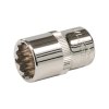 Cheie tubulară scurtă cu 12 laturi 17 mm 1/2" Silverline