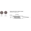 Fișier măcinat plat 250 mm, 25 × 6 mm, cu dinți drepți, secțiunea 1
