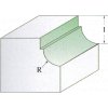Freză cu rază convexă 1 set 31,8x17,4/8R7,9