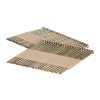 Cuie galvanizate 65 × 2,9 mm (2 500 buc) galbene Fixman