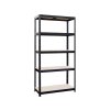 Rack 900 × 450 × 1800 mm, 5 rafturi, placă din oțel ČER + MDF