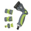 Set de irigare cu 4 Soft-Grip Silverline