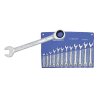 Chei combinate cu clichet 8 - 19 mm, 12 buc Silverline