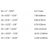 Set de alezoare reglabile 6,4 – 12 mm