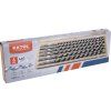 Burghie serpentine pentru lemn, set de 6, 10 - 20 × 460 mm