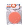 Disc de lustruire spuma, T40, portocaliu, 150 × 30 mm, Velcro 125 mm