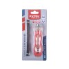 Șurubelniță cu mâner T și două vârfuri față-verso, 1/4" x 150 mm, (-)6 mm, PH 1 - 2,PZ2