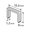 Clips, pachet de 1000, 8 mm, 10,6 × 0,52 × 1,2 mm