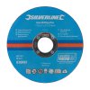 Disc de taiere 115 × 1 × 22,23 mm 10 buc Silverline