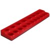 Suport magnetic pentru chei tubulare, 19 buc.
